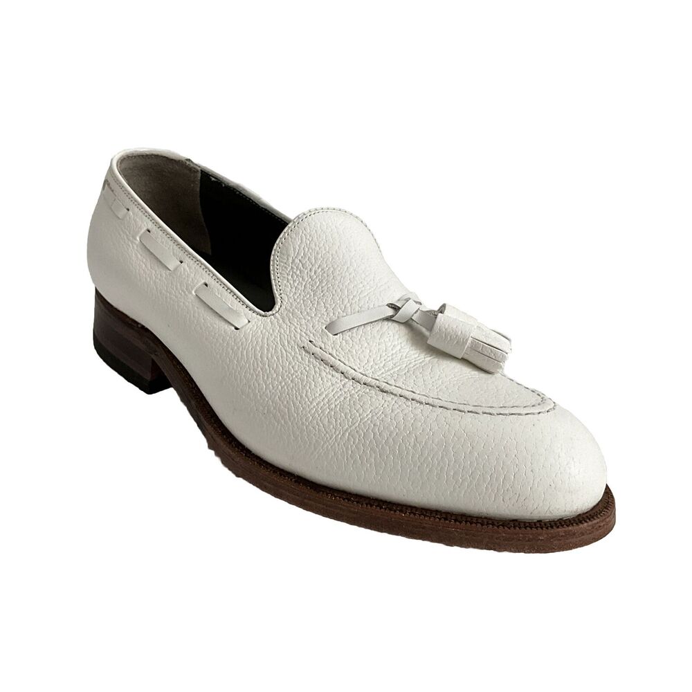 FootJoy Slip-on Golf Loafers White Men 7.5E